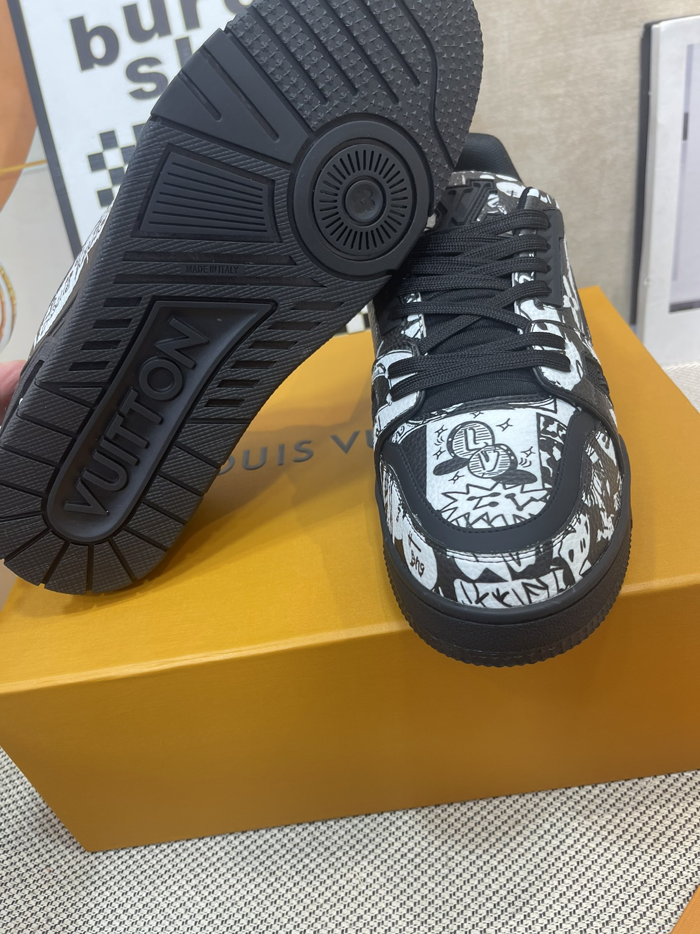 Men L*ouis V*uitton Top Sneaker Maikesneakers