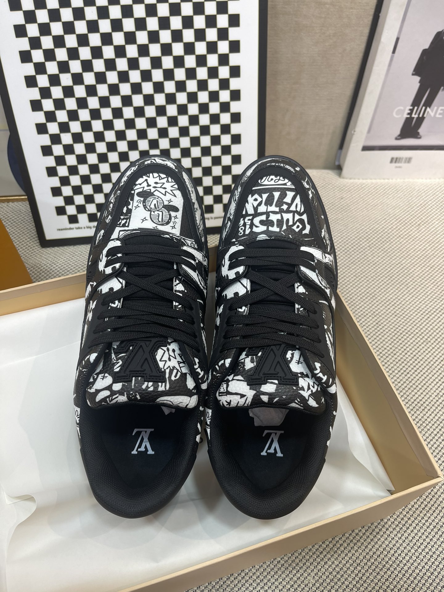 Men L*ouis V*uitton Top Sneaker Maikesneakers