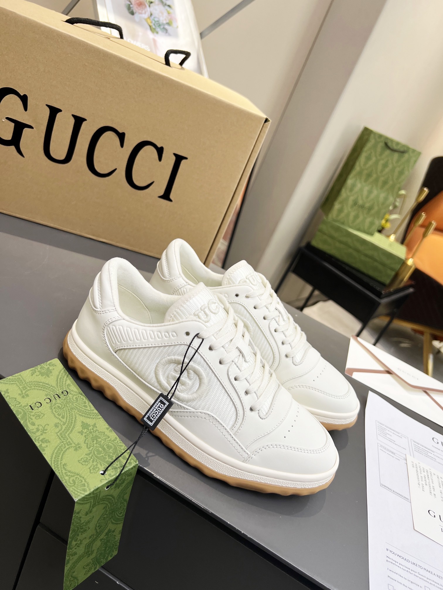 Men Women G*ucci Top Sneaker