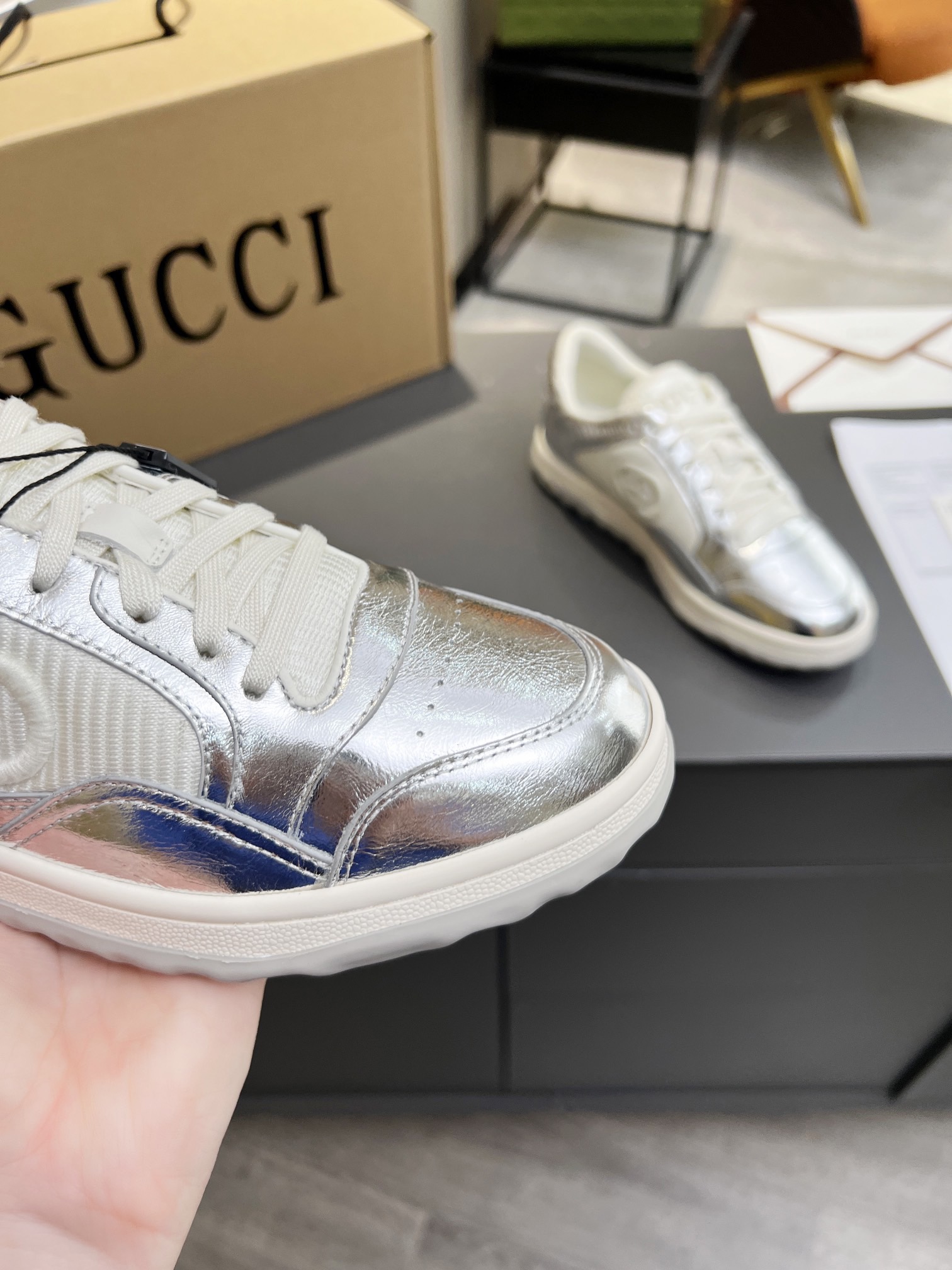 Men Women G*ucci Top Sneaker