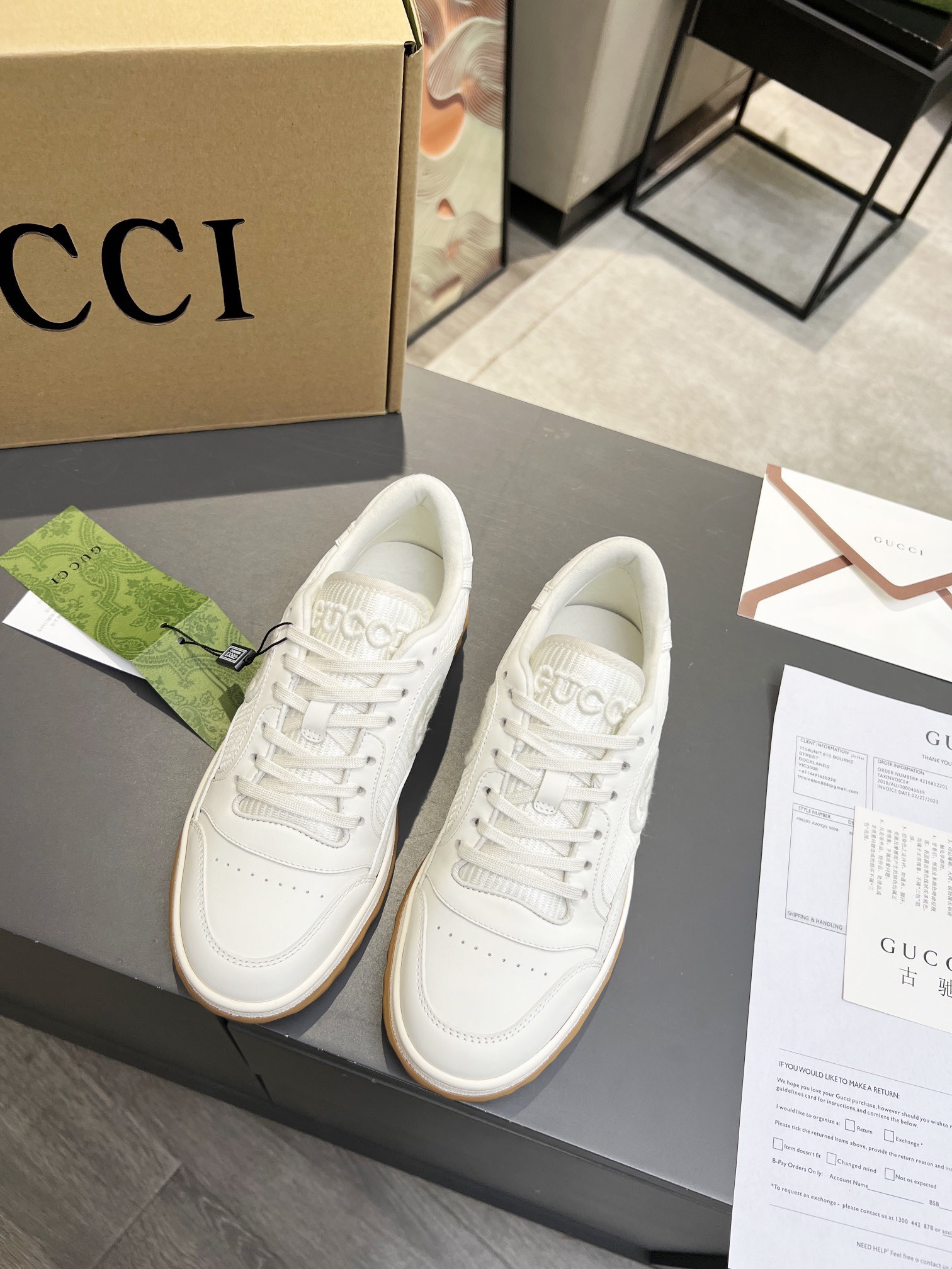 Men Women G*ucci Top Sneaker