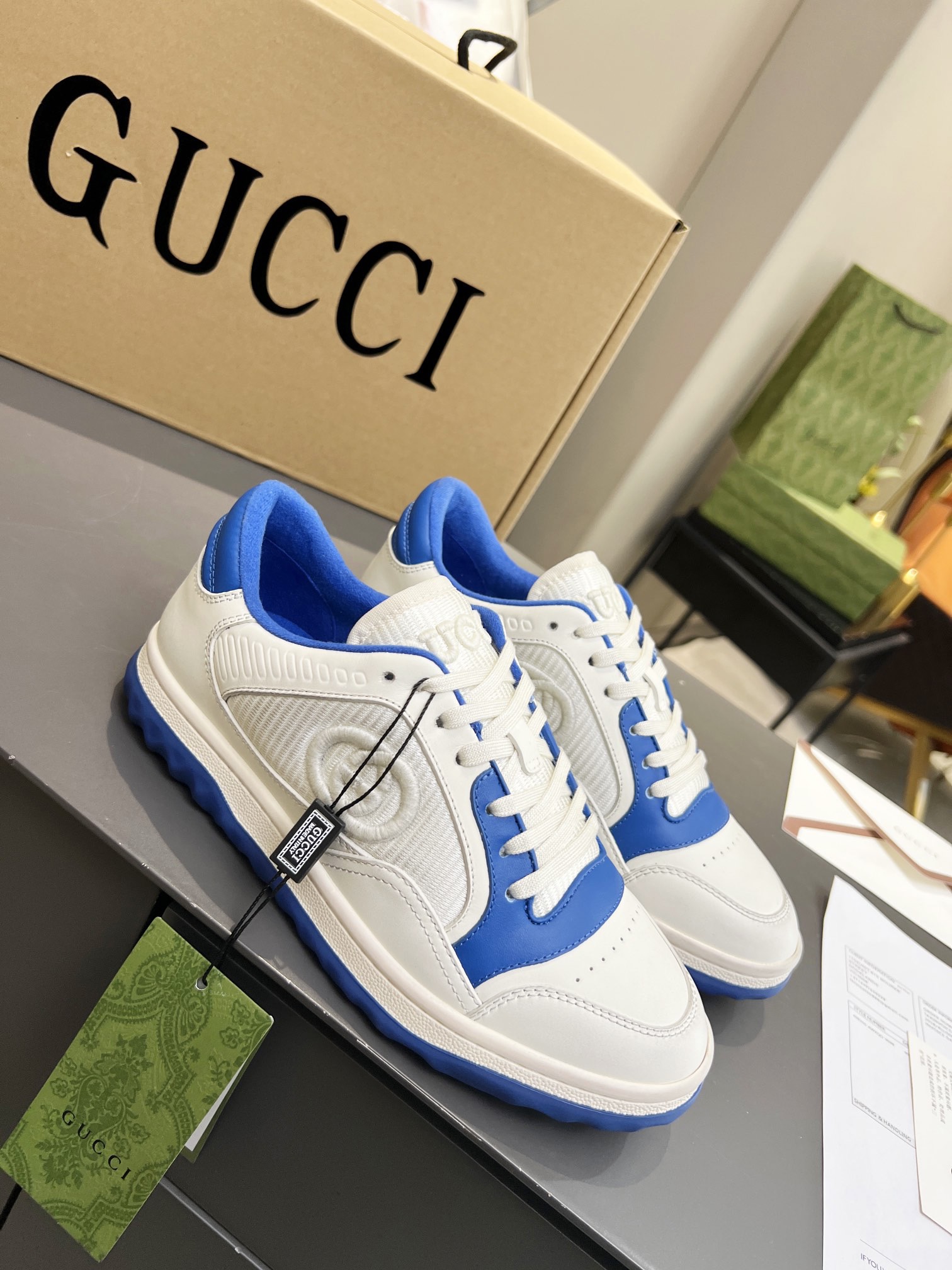 Men Women G*ucci Top Sneaker