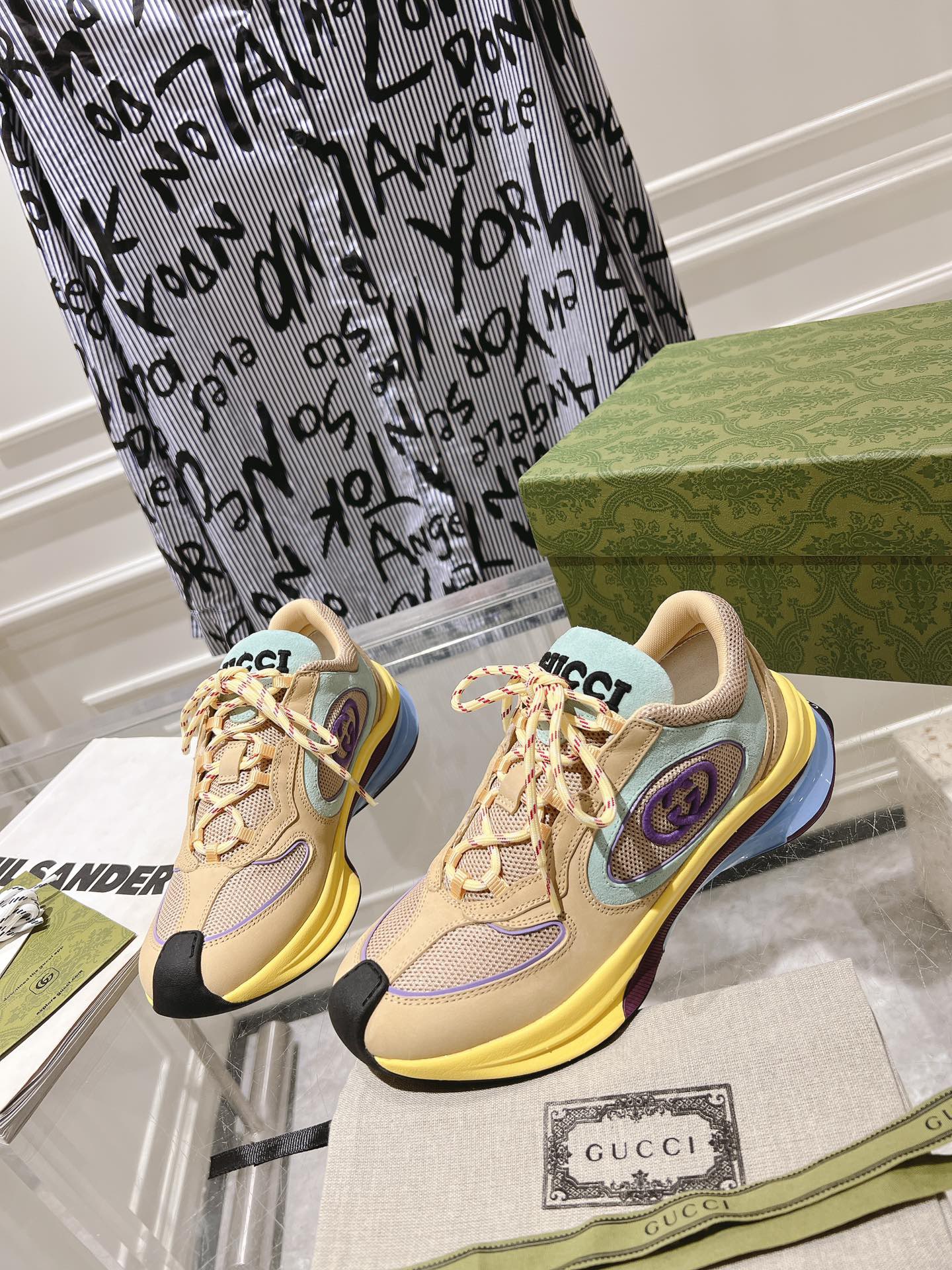 Men Women G*ucci Top Sneaker