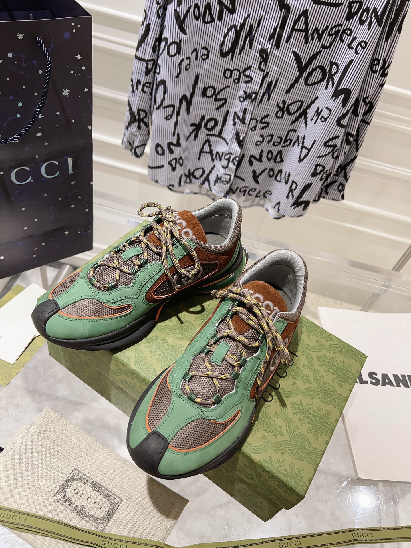 Men Women G*ucci Top Sneaker