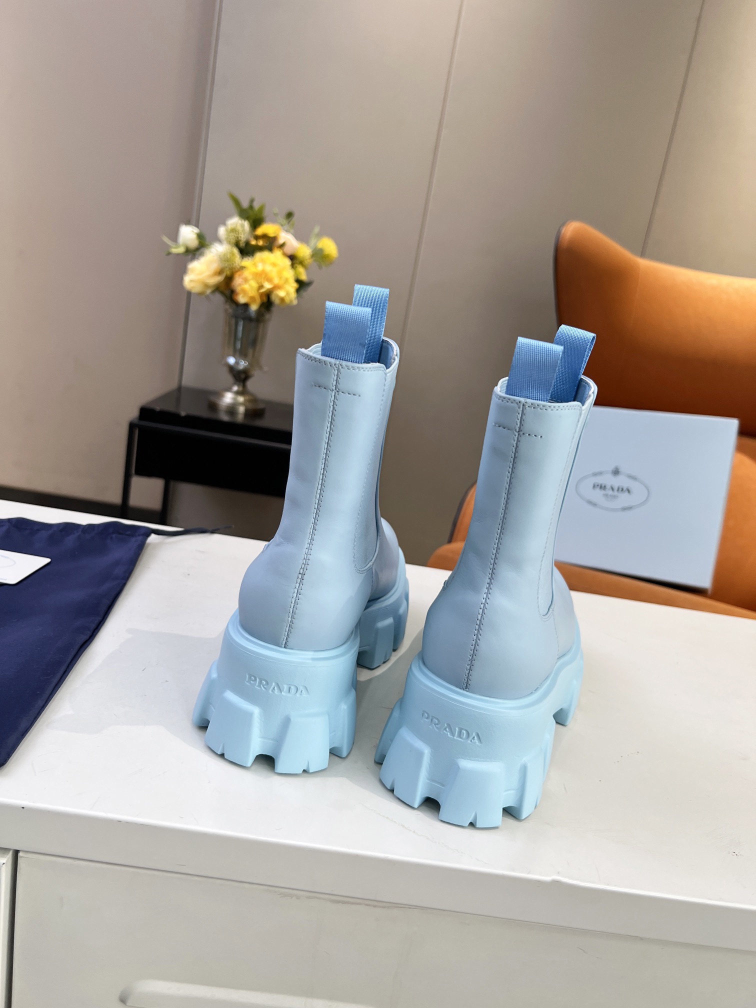 Women P*rada Top Sneakers