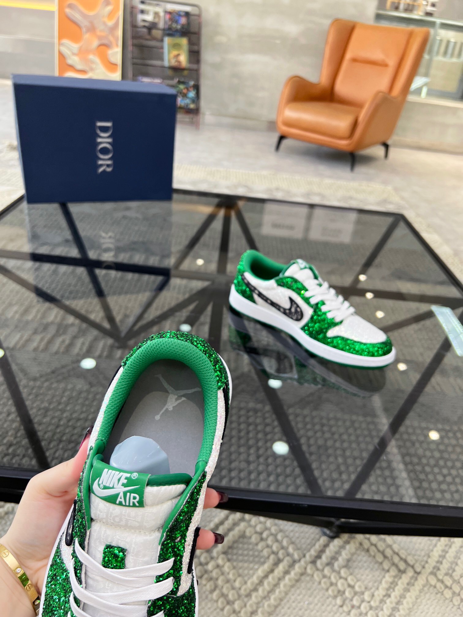 Men D*ior Top Sneakers