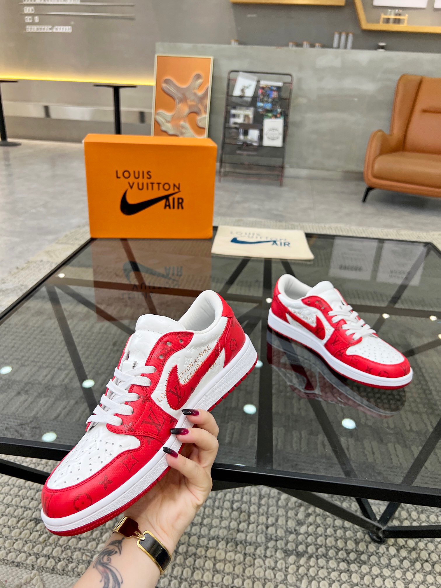 Men L*ouis V*uitton x NIKE Sneakers Maikesneakers