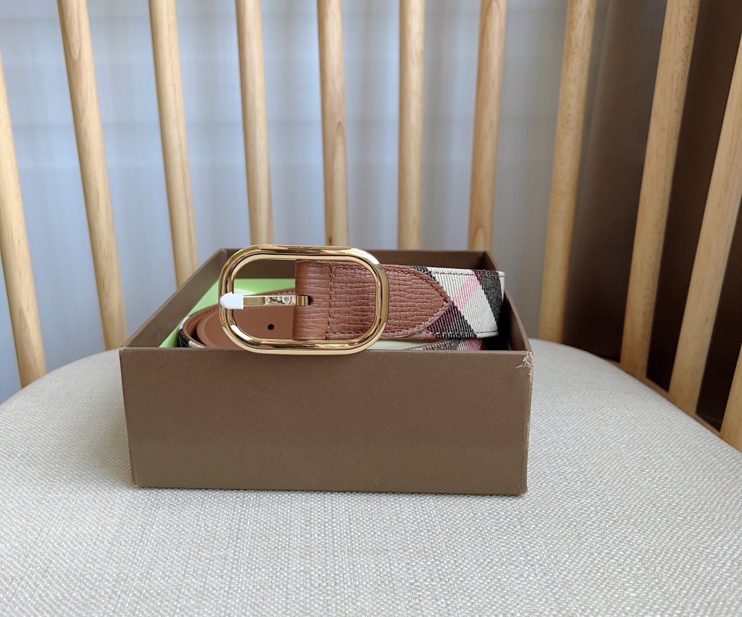 B.urberrry Belts Top Quality 30MM