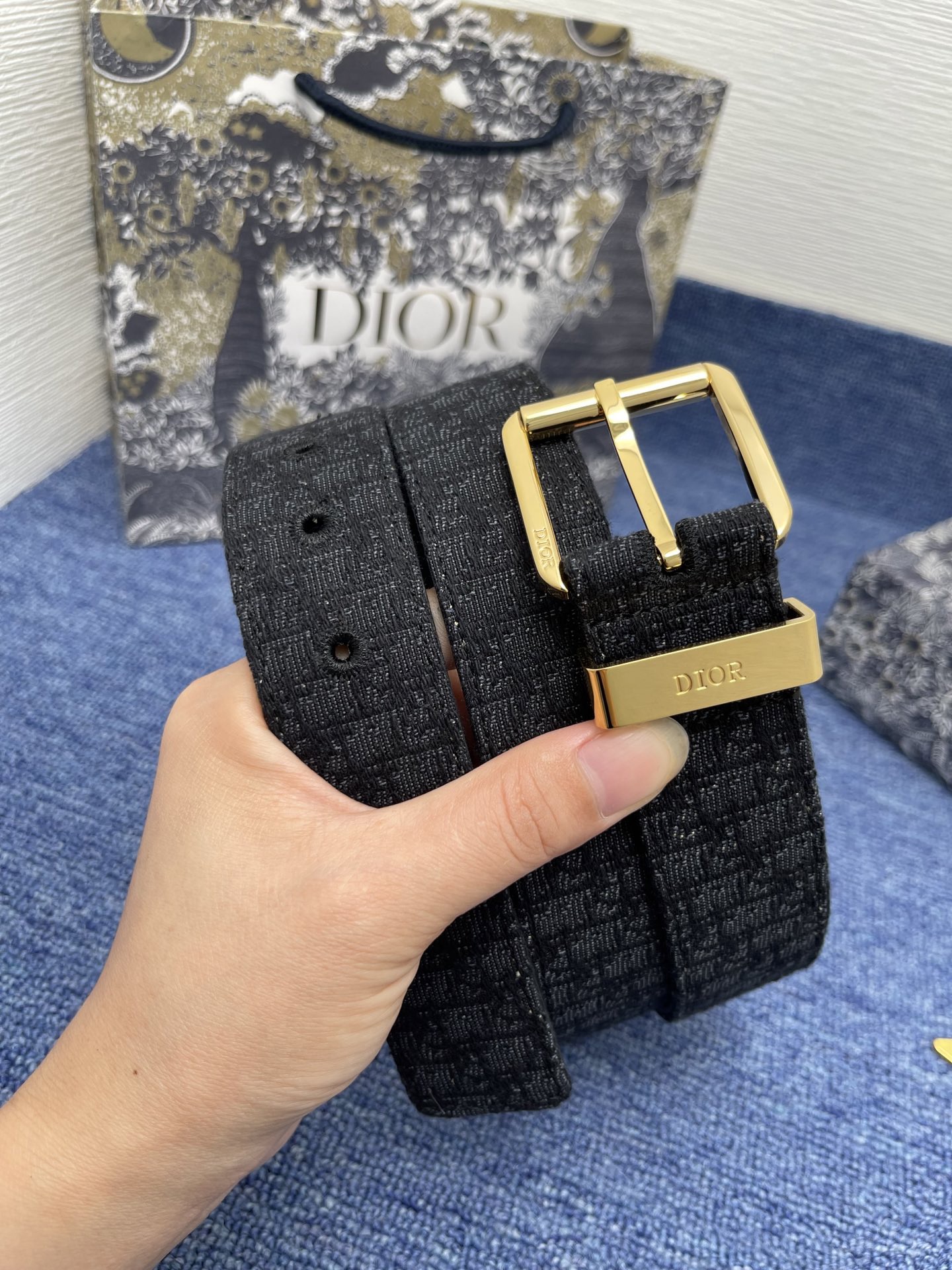 D*ior Belts Top Quality 35MM