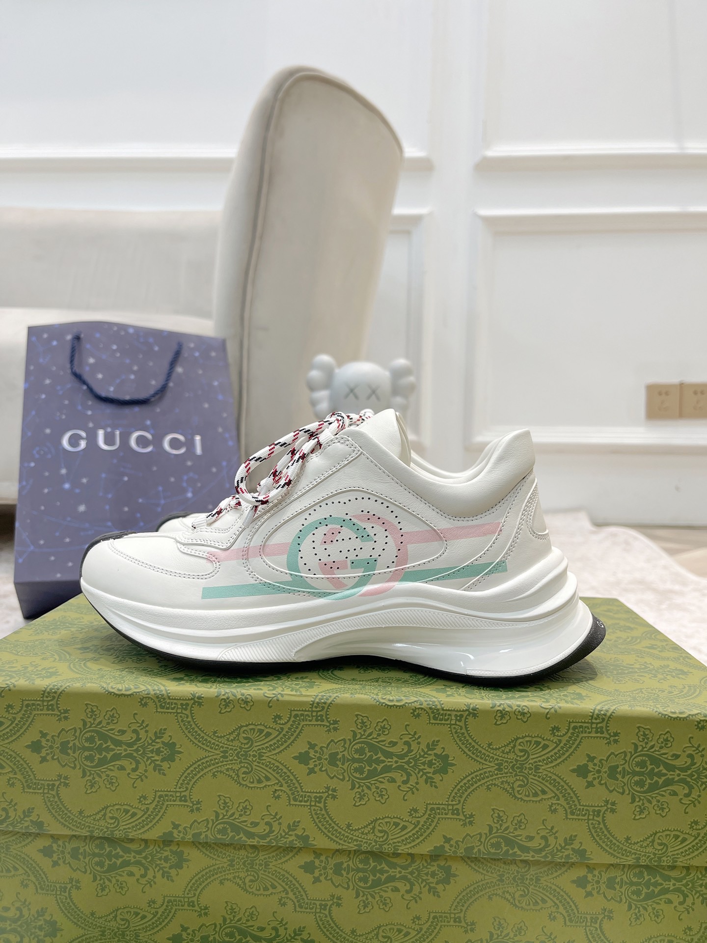 Men Women G*ucci Top Sneaker