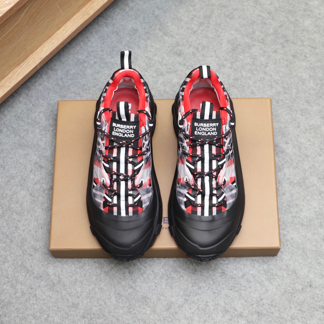 Men B*urberry Top Sneaker Maikesneakers