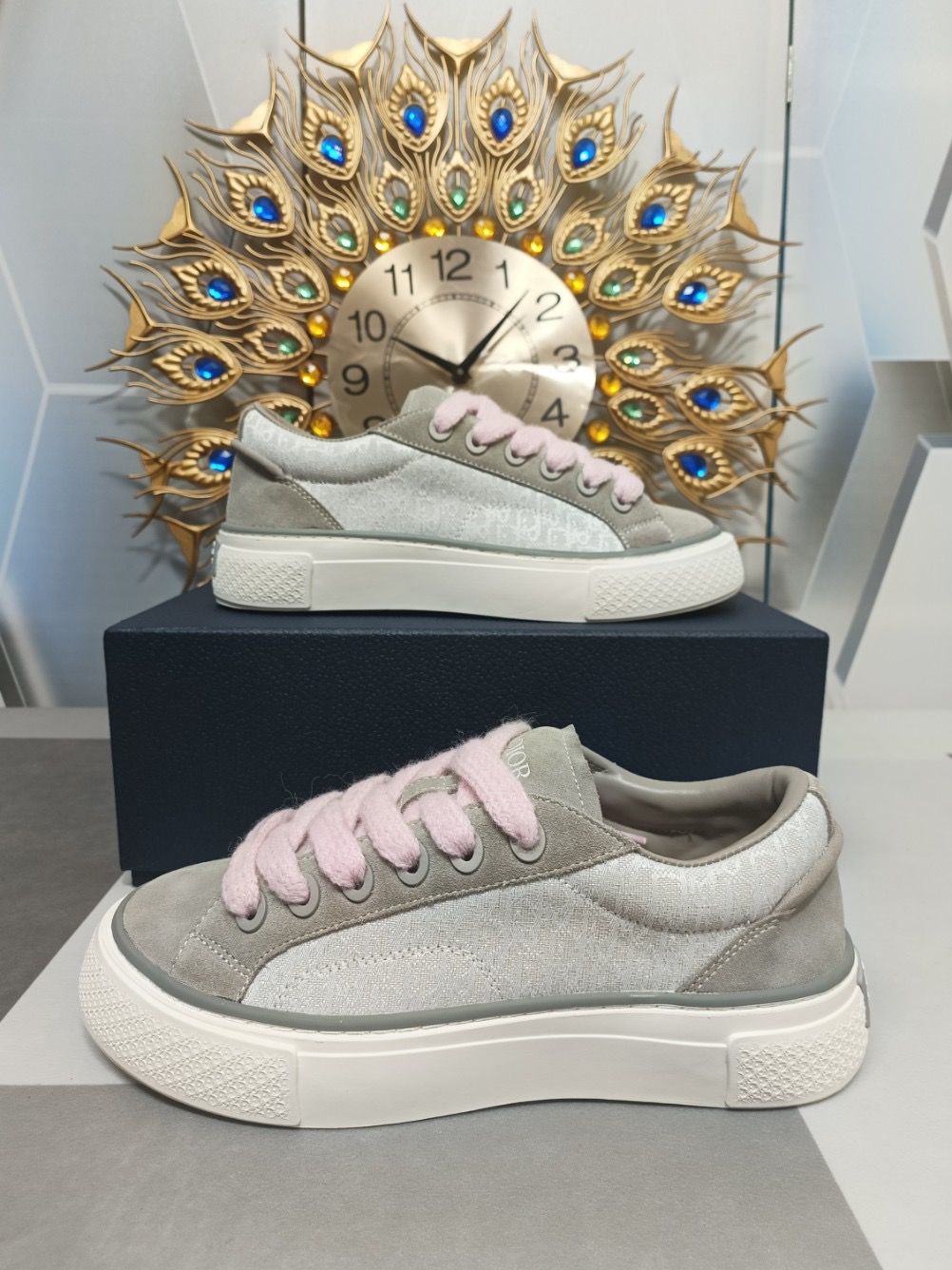 Men Women D*ior Top Sneaker