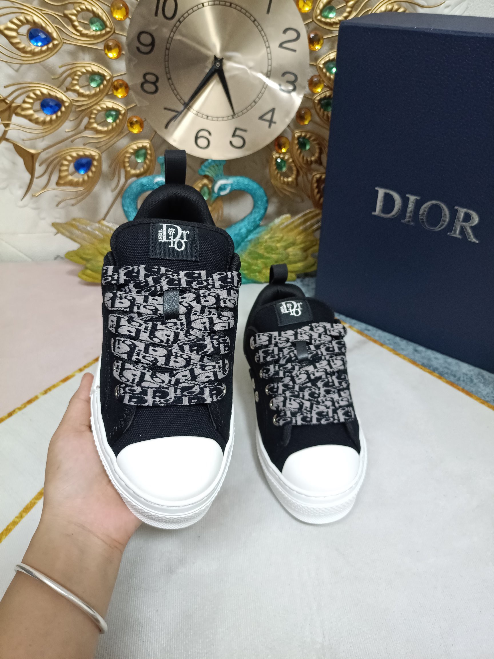 Men Women D*ior Top Sneaker