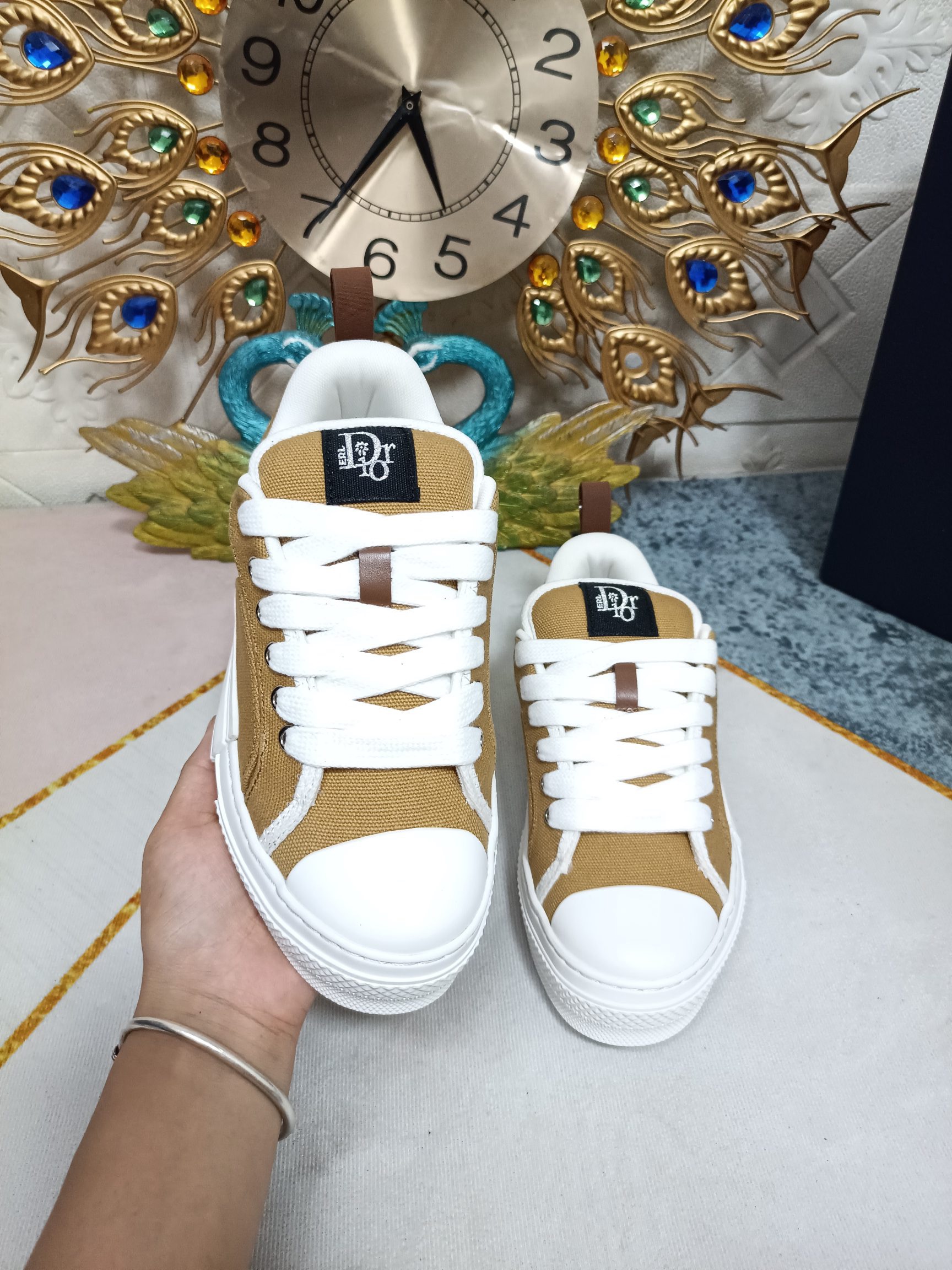 Men Women D*ior Top Sneaker