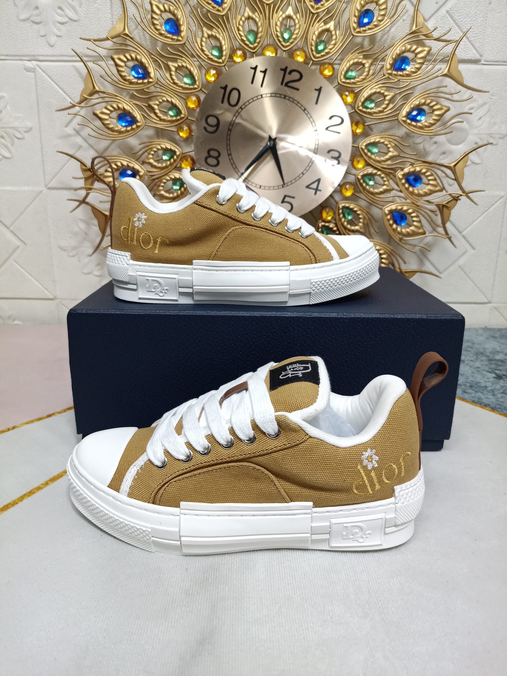 Men Women D*ior Top Sneaker