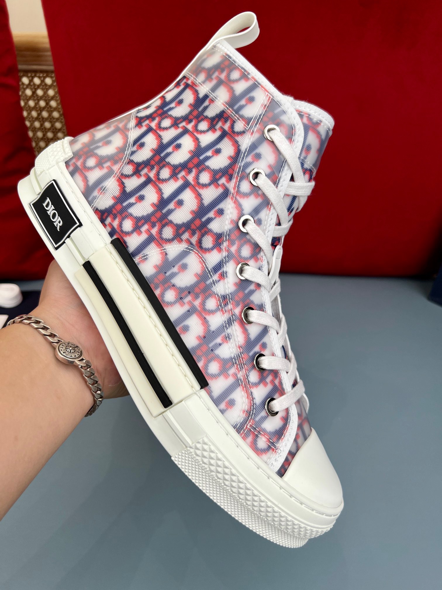 Men Women D*ior Top Sneaker