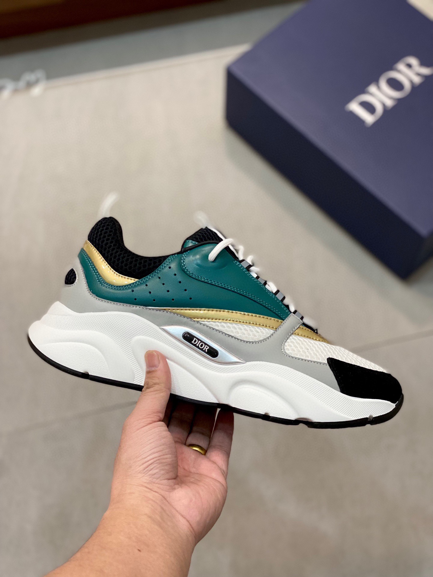 Men D*ior Top Sneaker