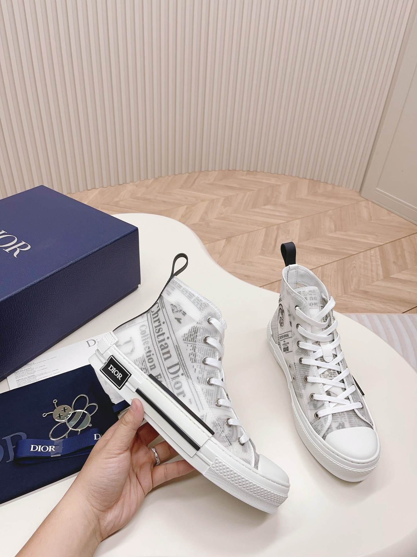 Men Women D*ior Top Sneaker