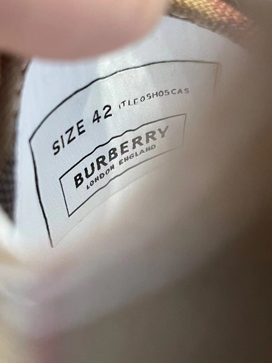 Men Women B*urberry Top Sneaker