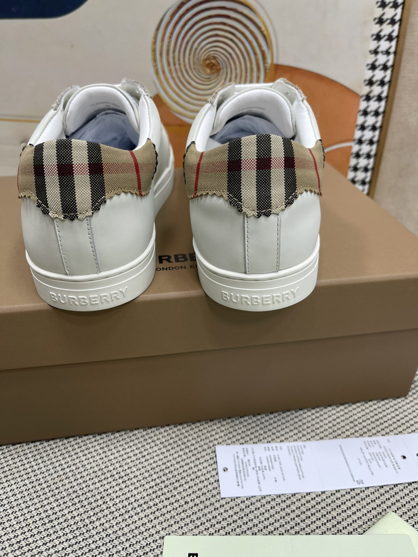 Men B*urberry Top Sneaker