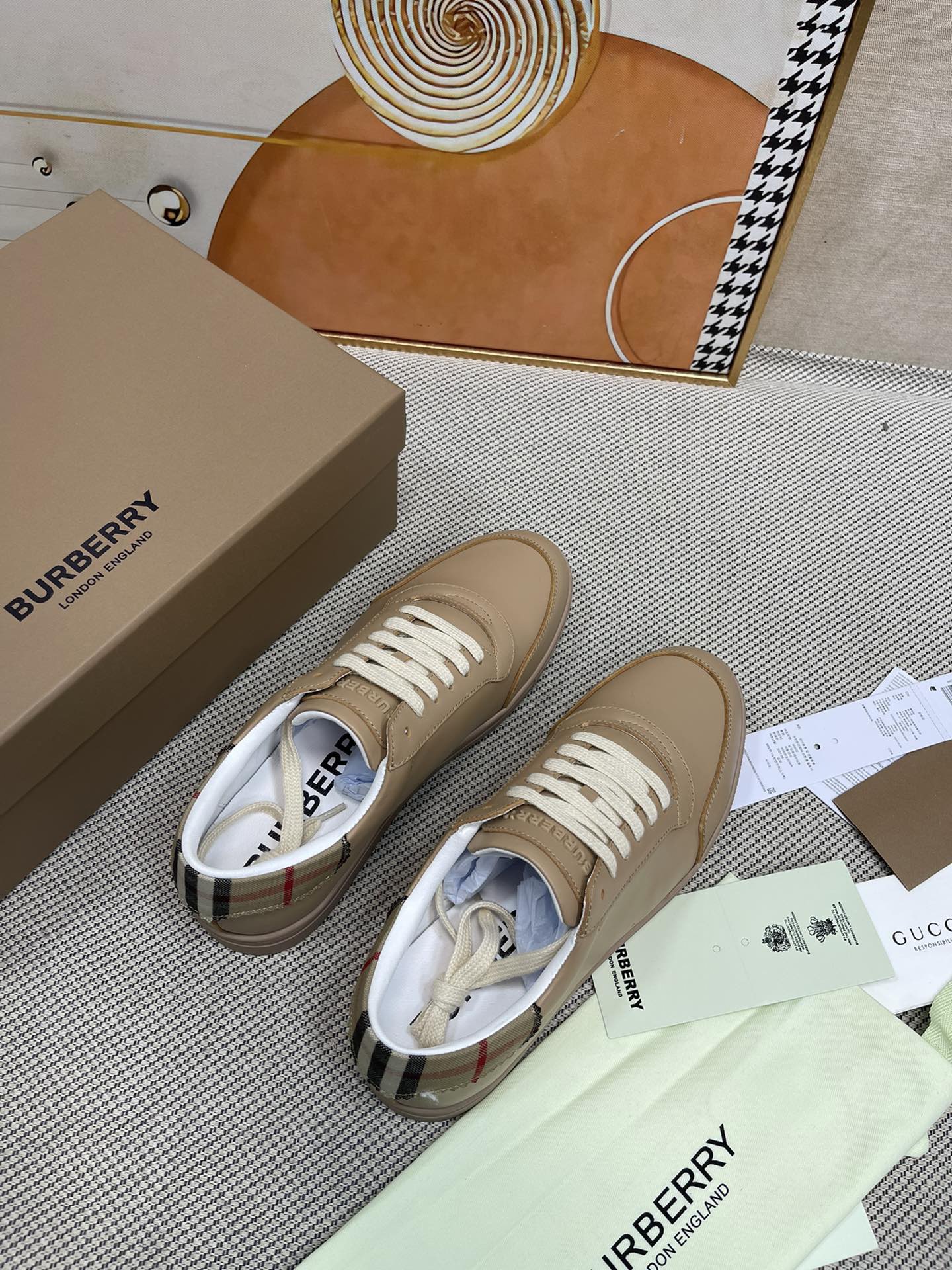 Men B*urberry Top Sneaker