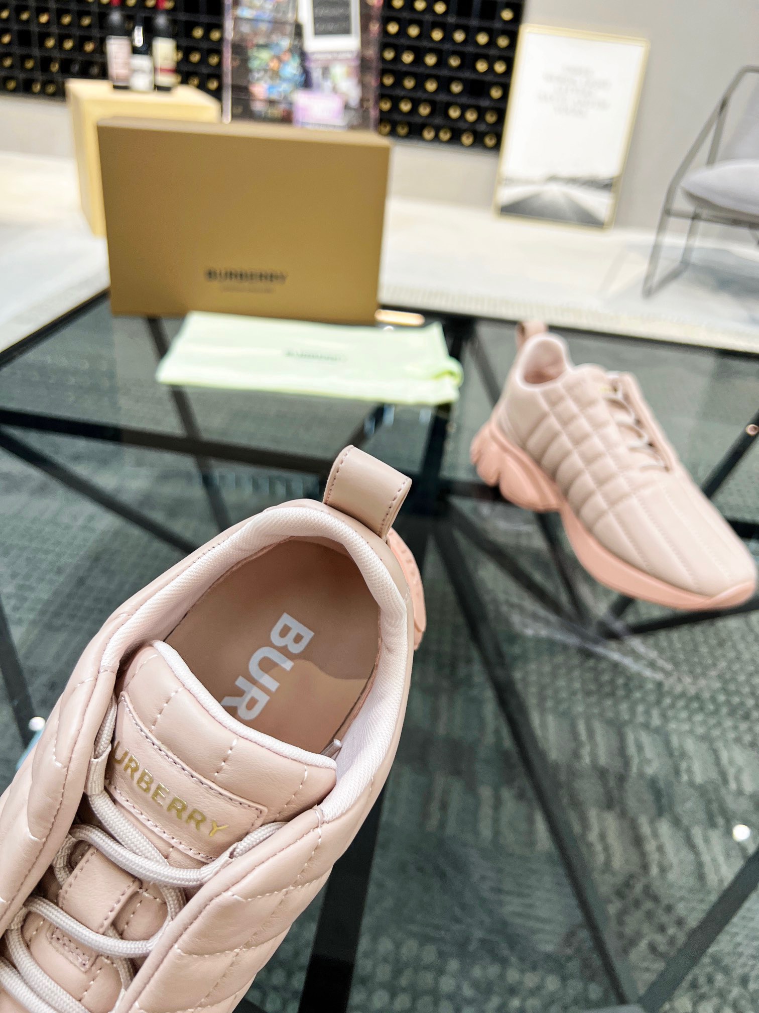 Men B*urberry Top Sneaker