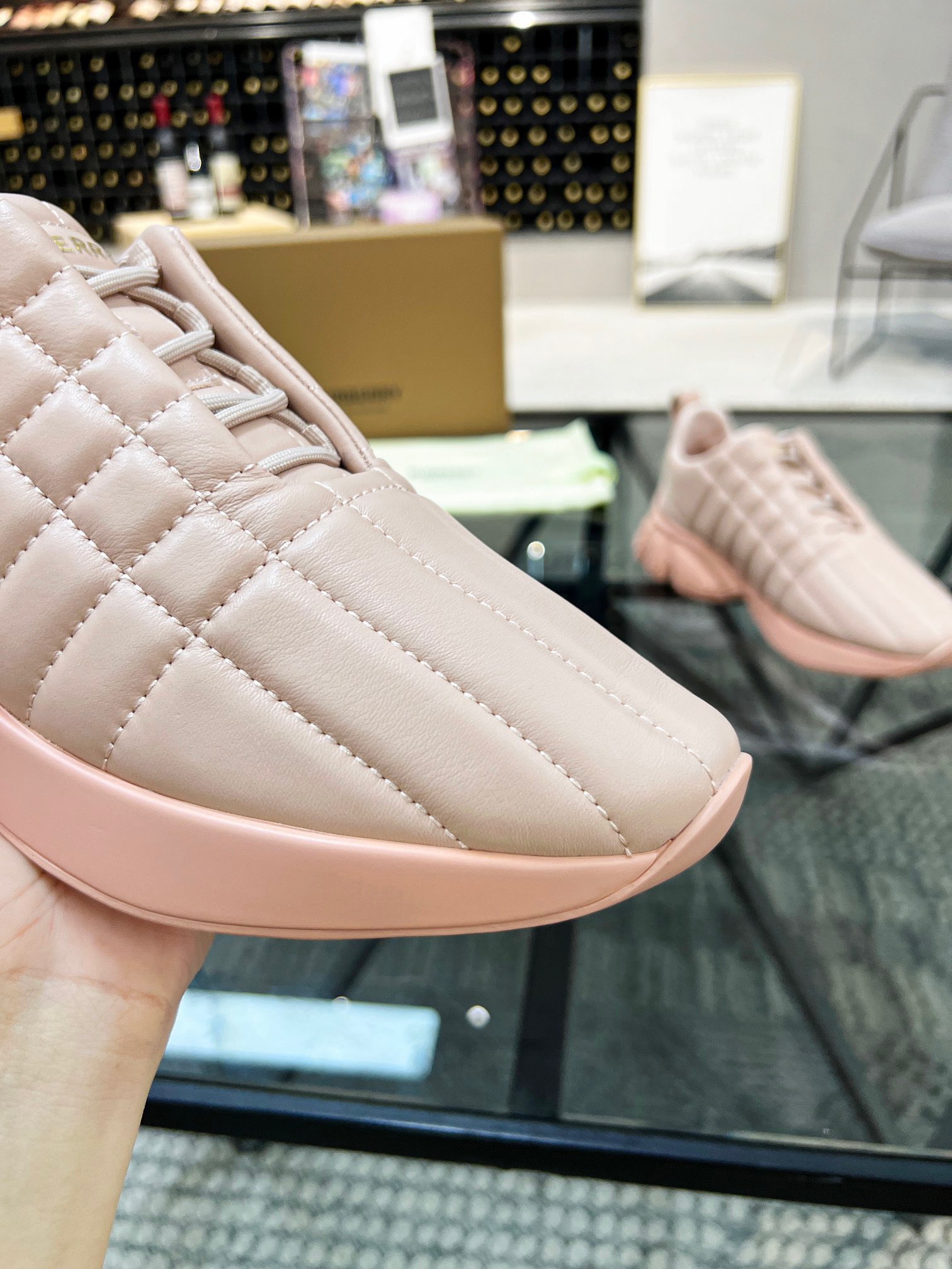 Men B*urberry Top Sneaker