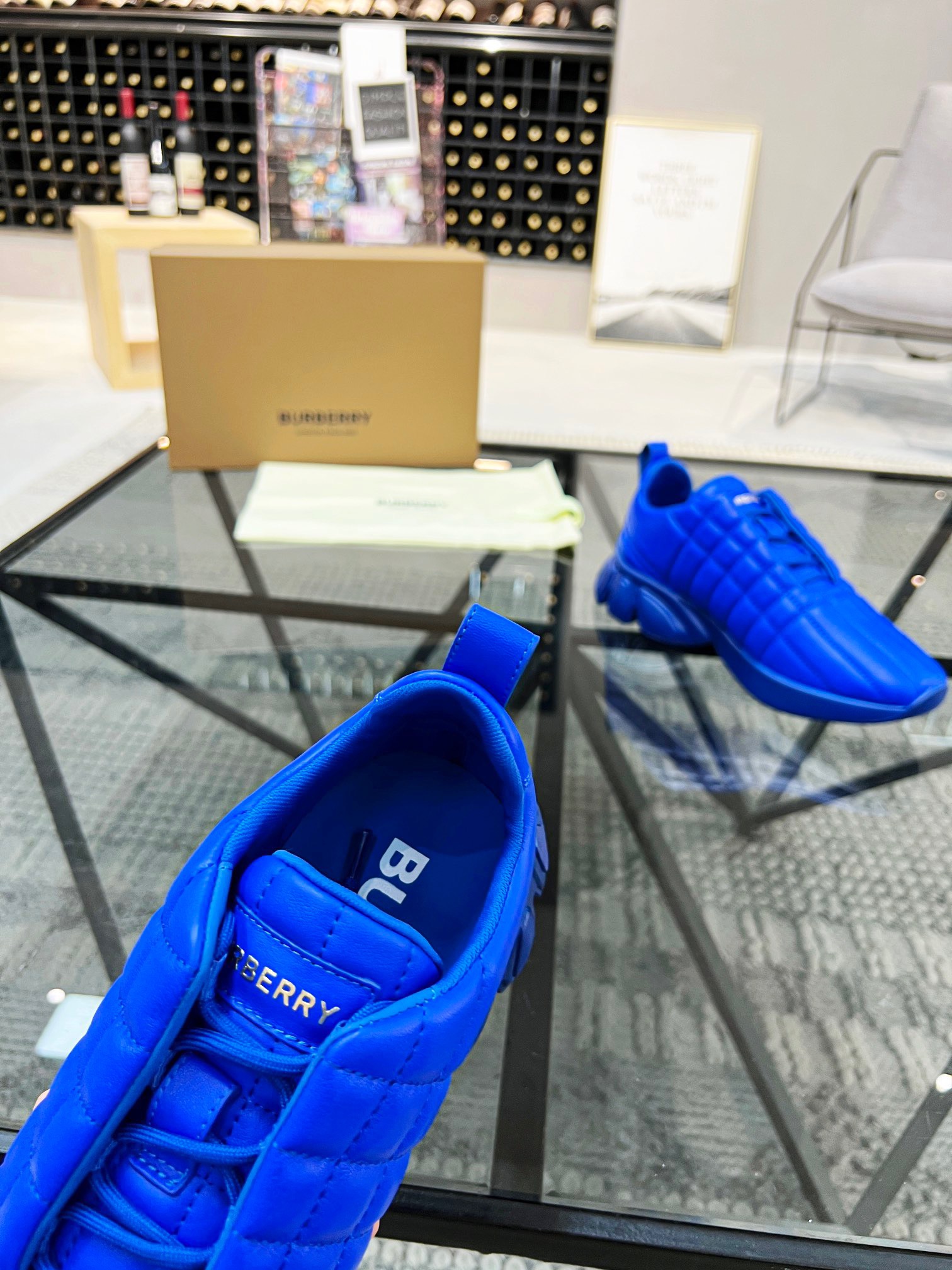 Men B*urberry Top Sneaker