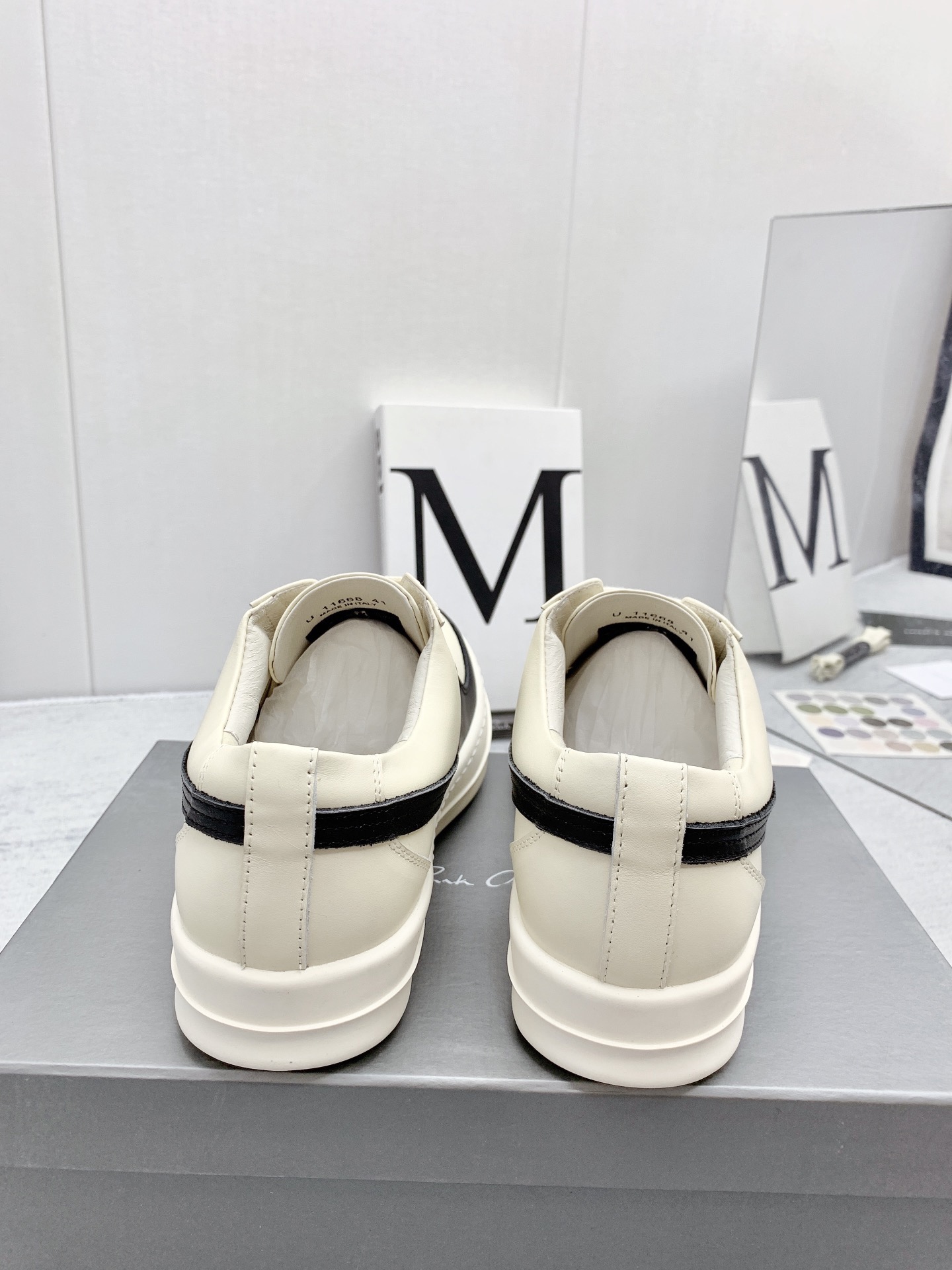 Men Women R*ick O*wens Top Sneaker