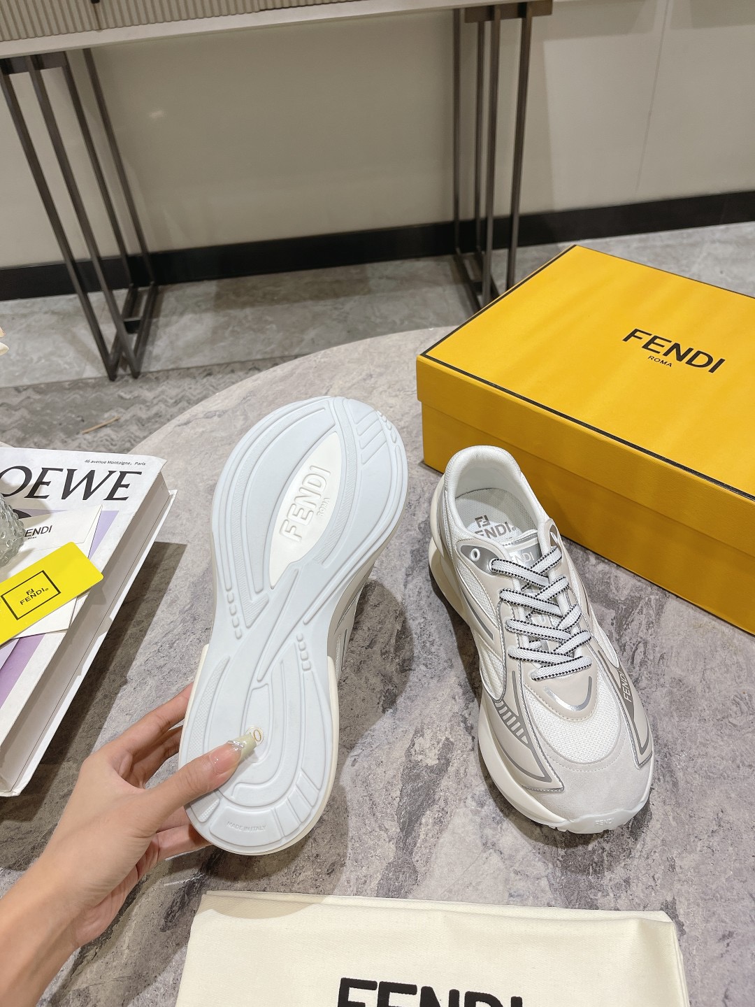 Men F*endi Top Sneaker