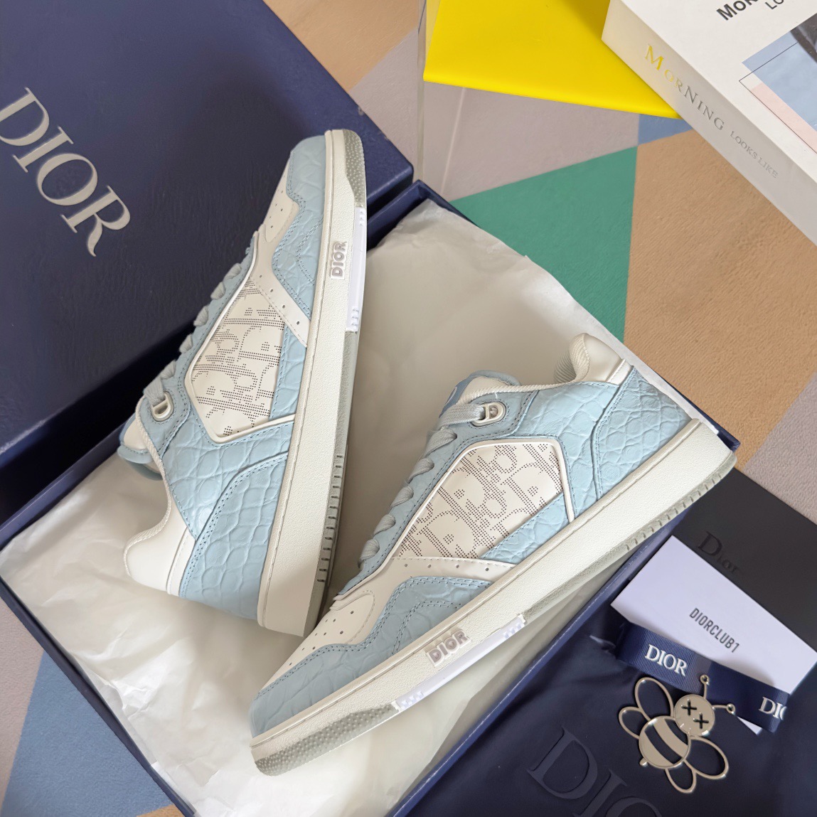 Men Women D*ior Top Sneaker