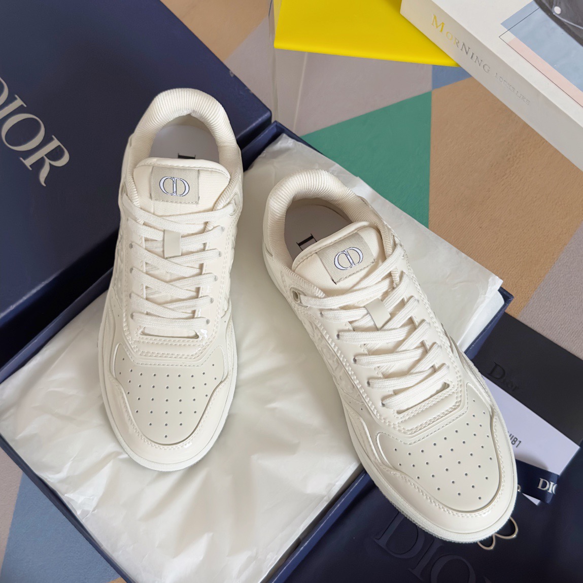 Men Women D*ior Top Sneaker