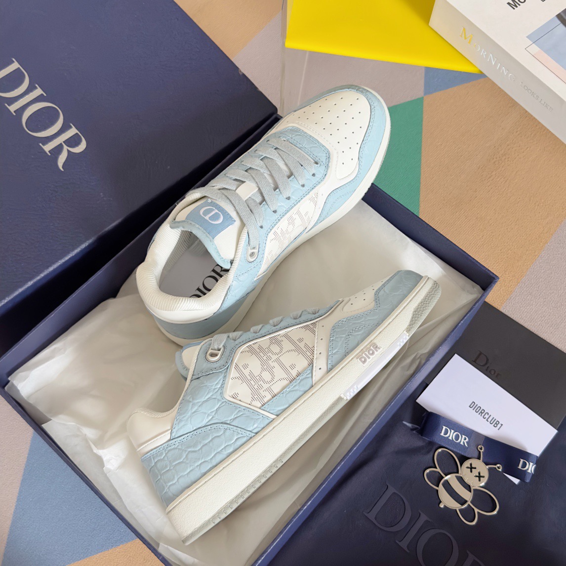 Men Women D*ior Top Sneaker