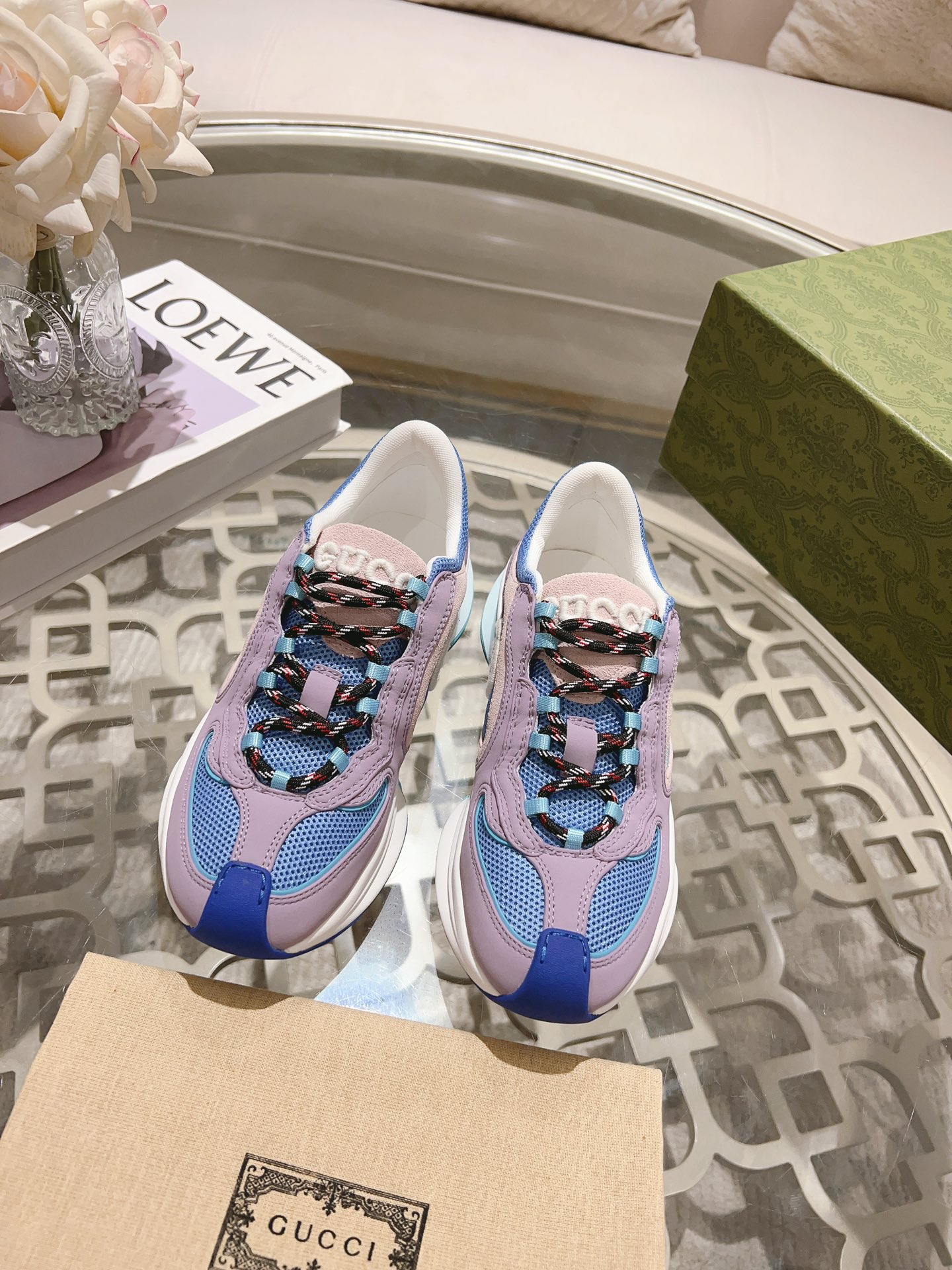 Men Women G*ucci Top Sneaker