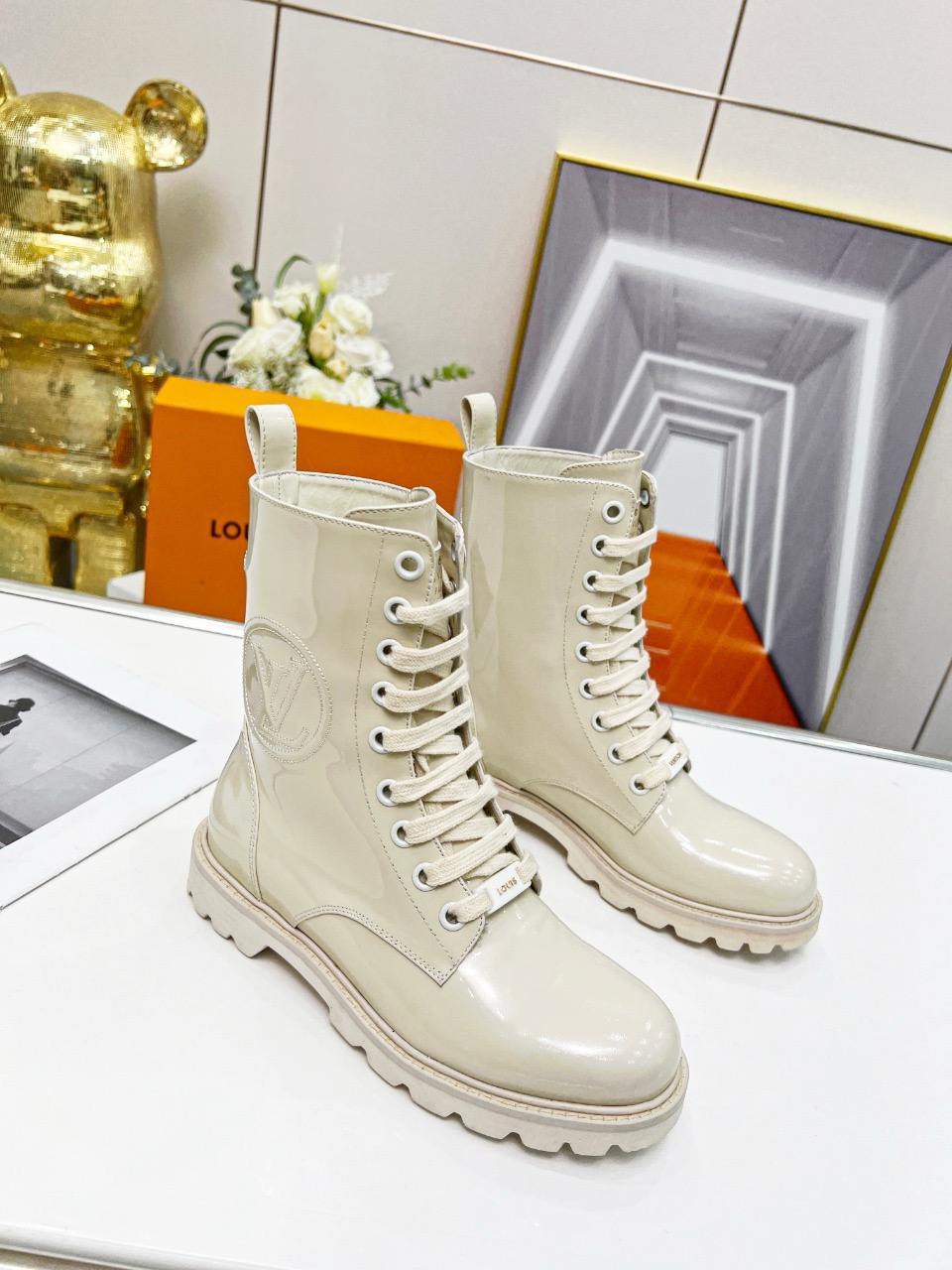 Men L*ouis V*uitton Top Sneaker