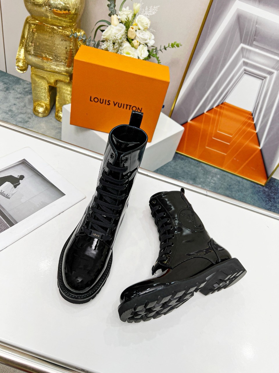 Men L*ouis V*uitton Top Sneaker