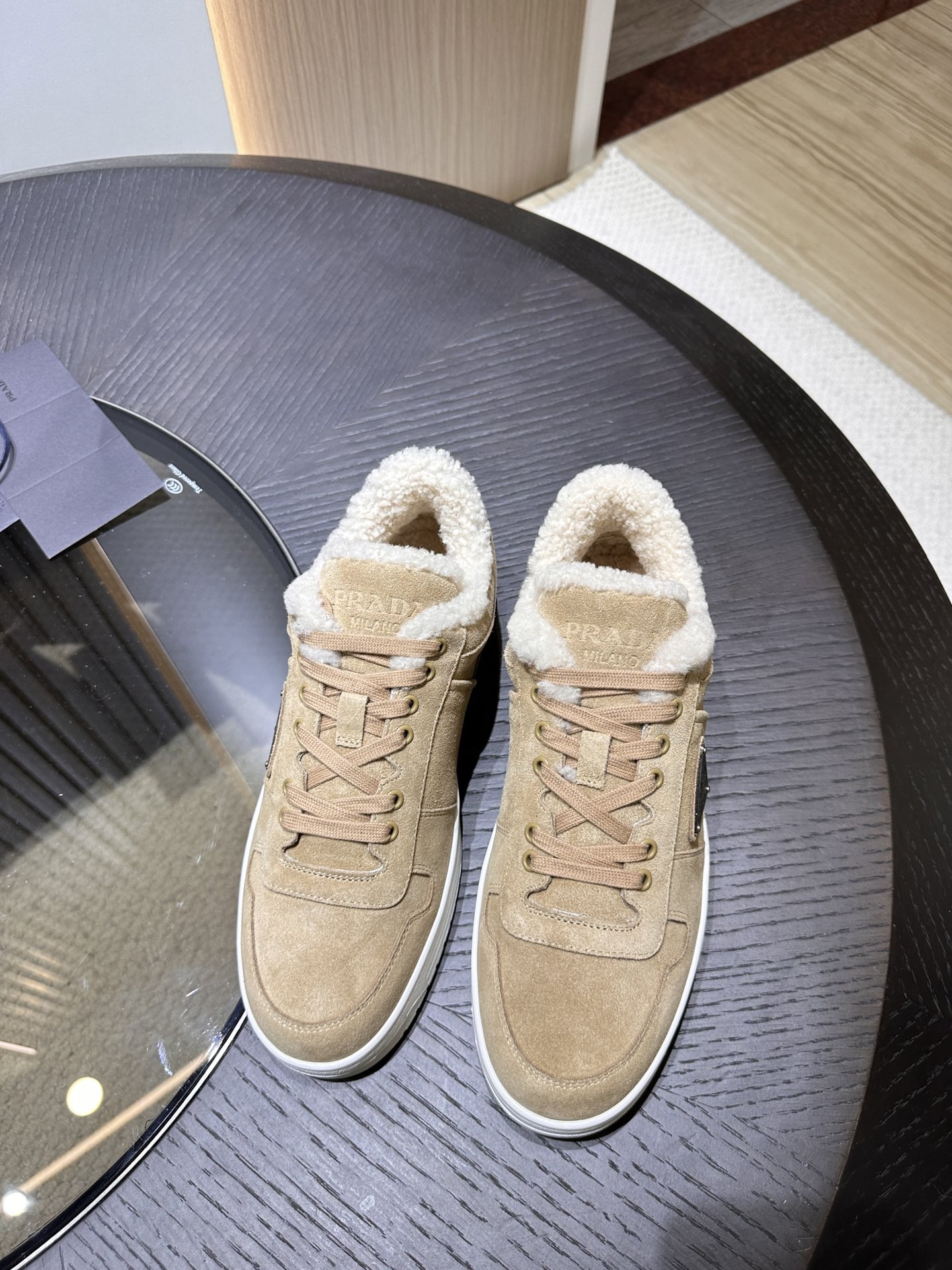 Men P*rada Top Sneaker