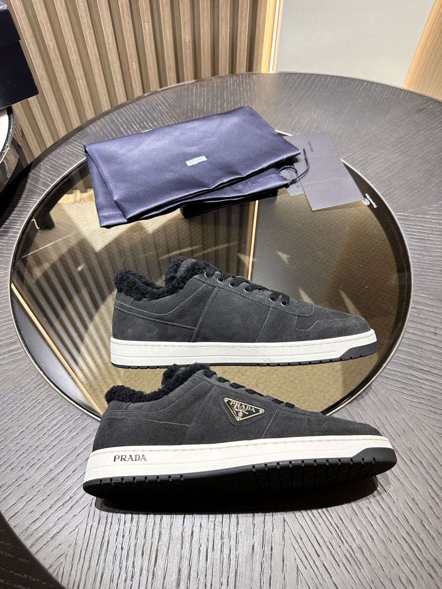 Men P*rada Top Sneaker