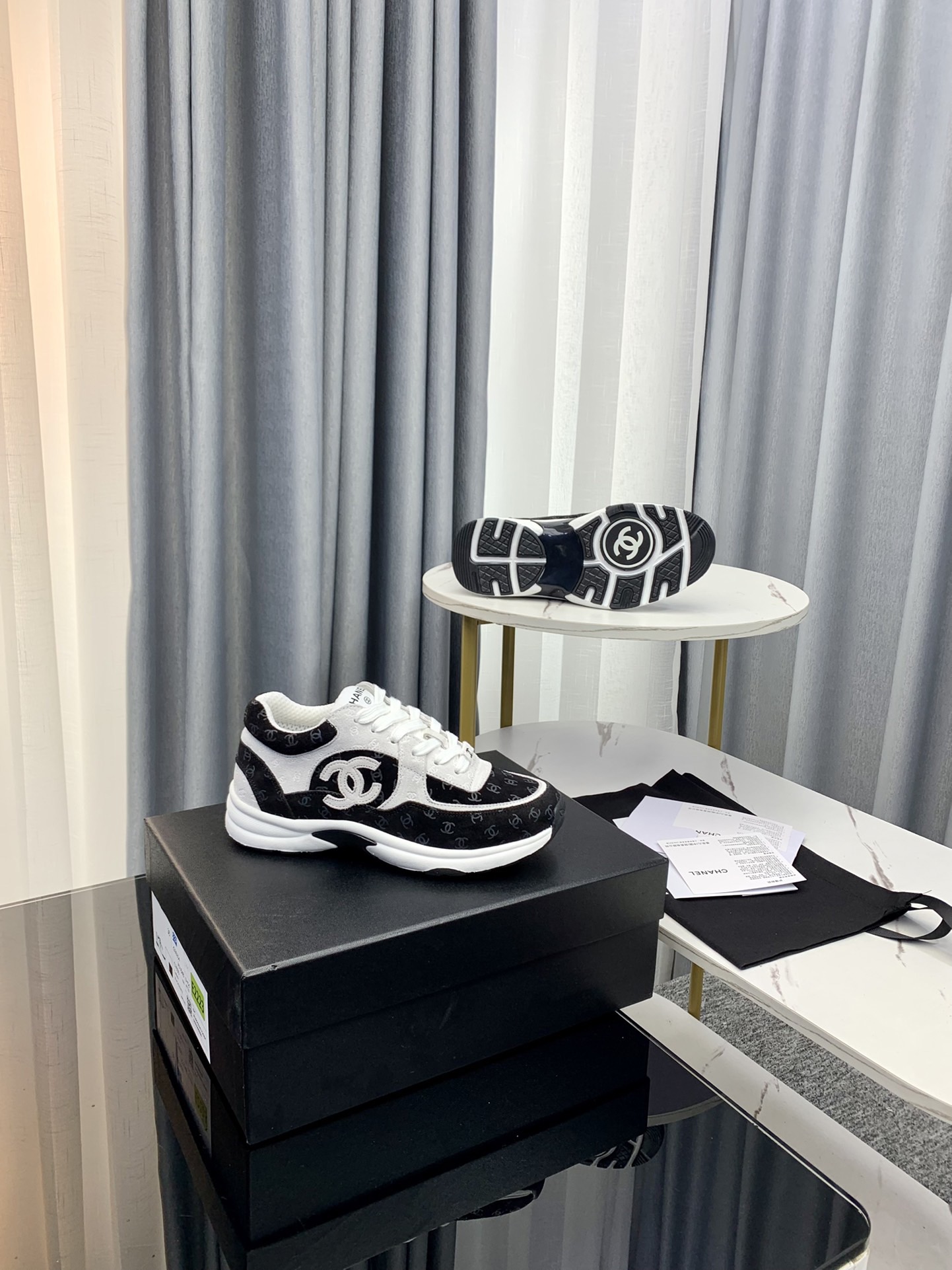 Men Women C*hanel Top Sneaker