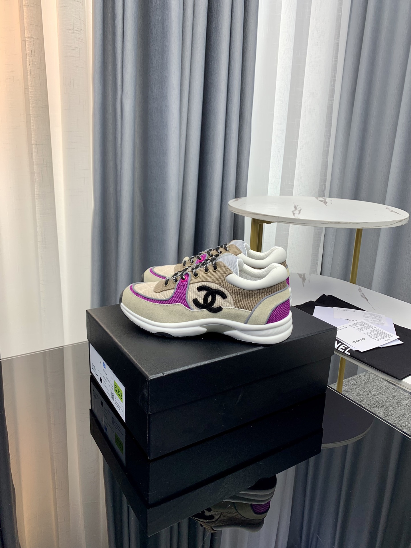 Men Women C*hanel Top Sneaker