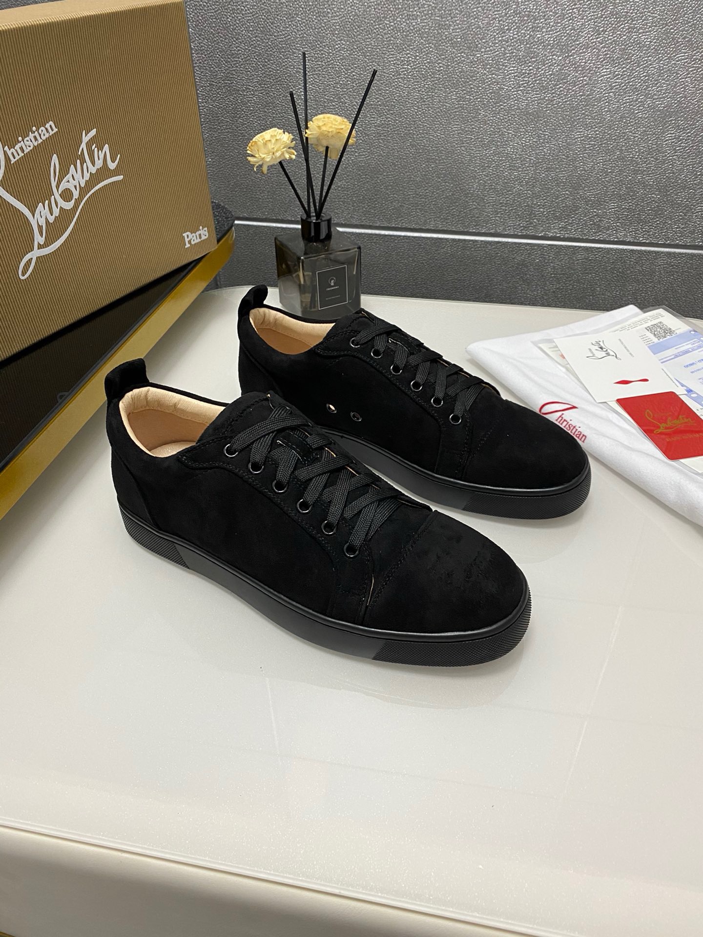 C*hristian ·Louboutin men women TOP sneakers
