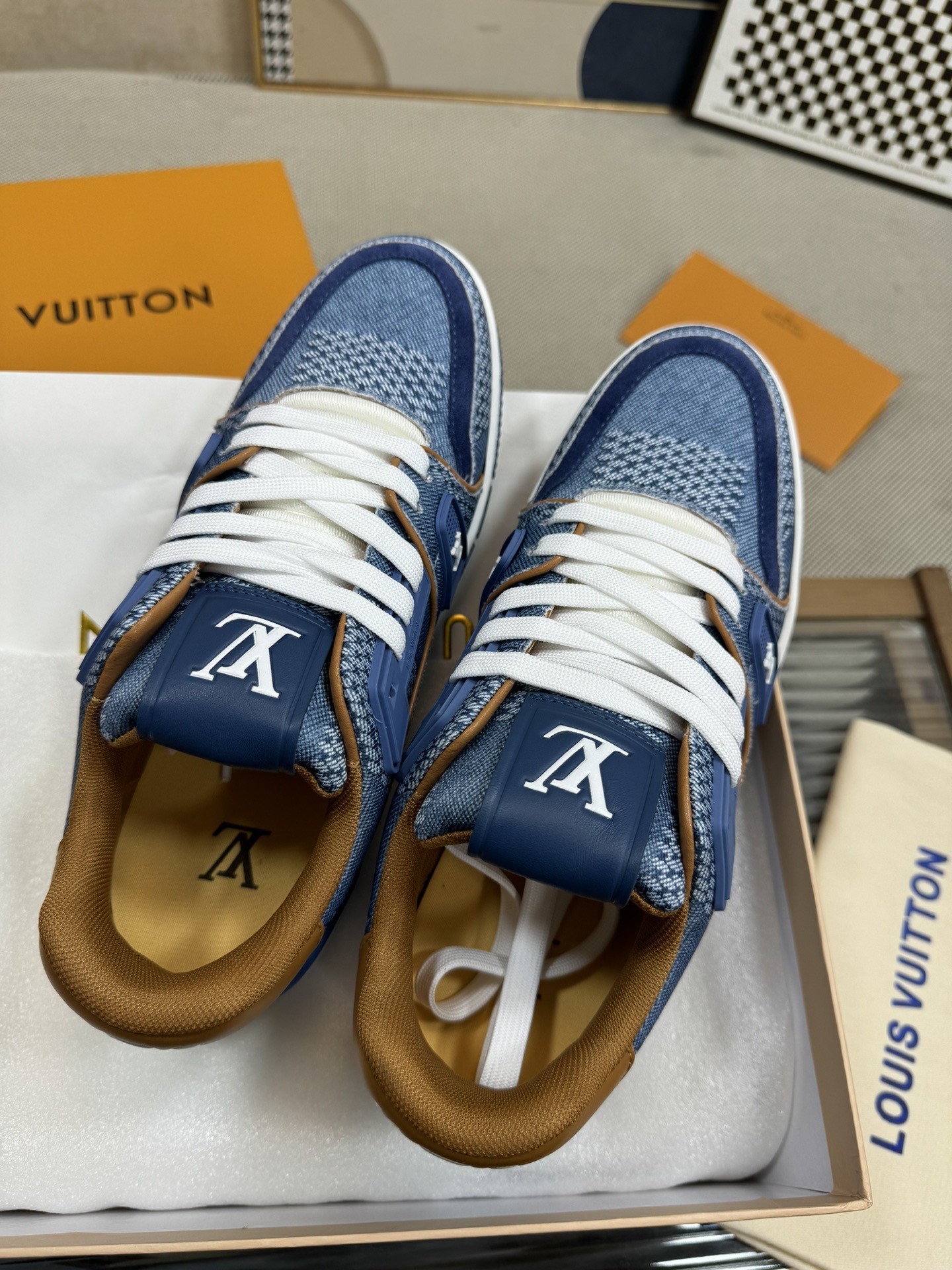 Men Women L*ouis V*uitton Top Sneaker L*V Trainer