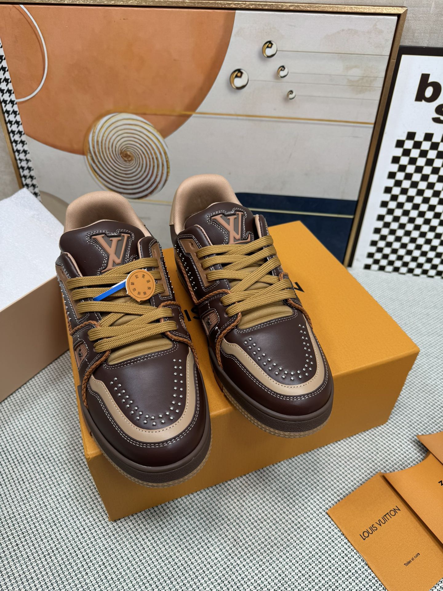 Men Women L*ouis V*uitton Top Sneaker L*V Trainer