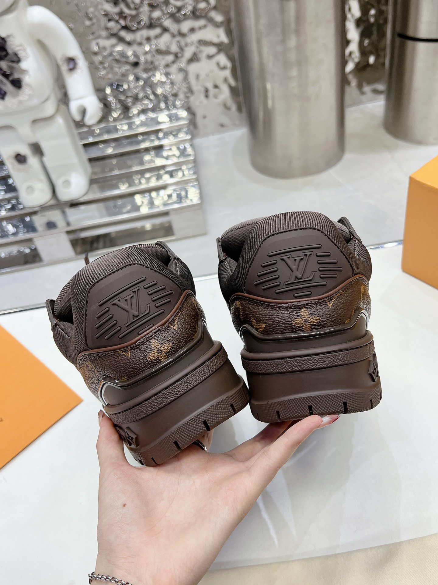 Men Women L*ouis V*uitton Top Sneaker L*V Trainer