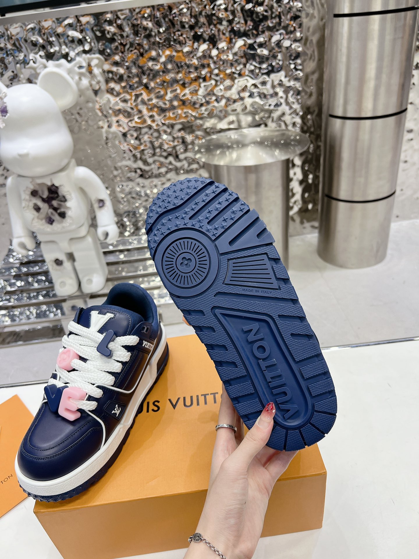 Men Women L*ouis V*uitton Top Sneaker L*V Trainer