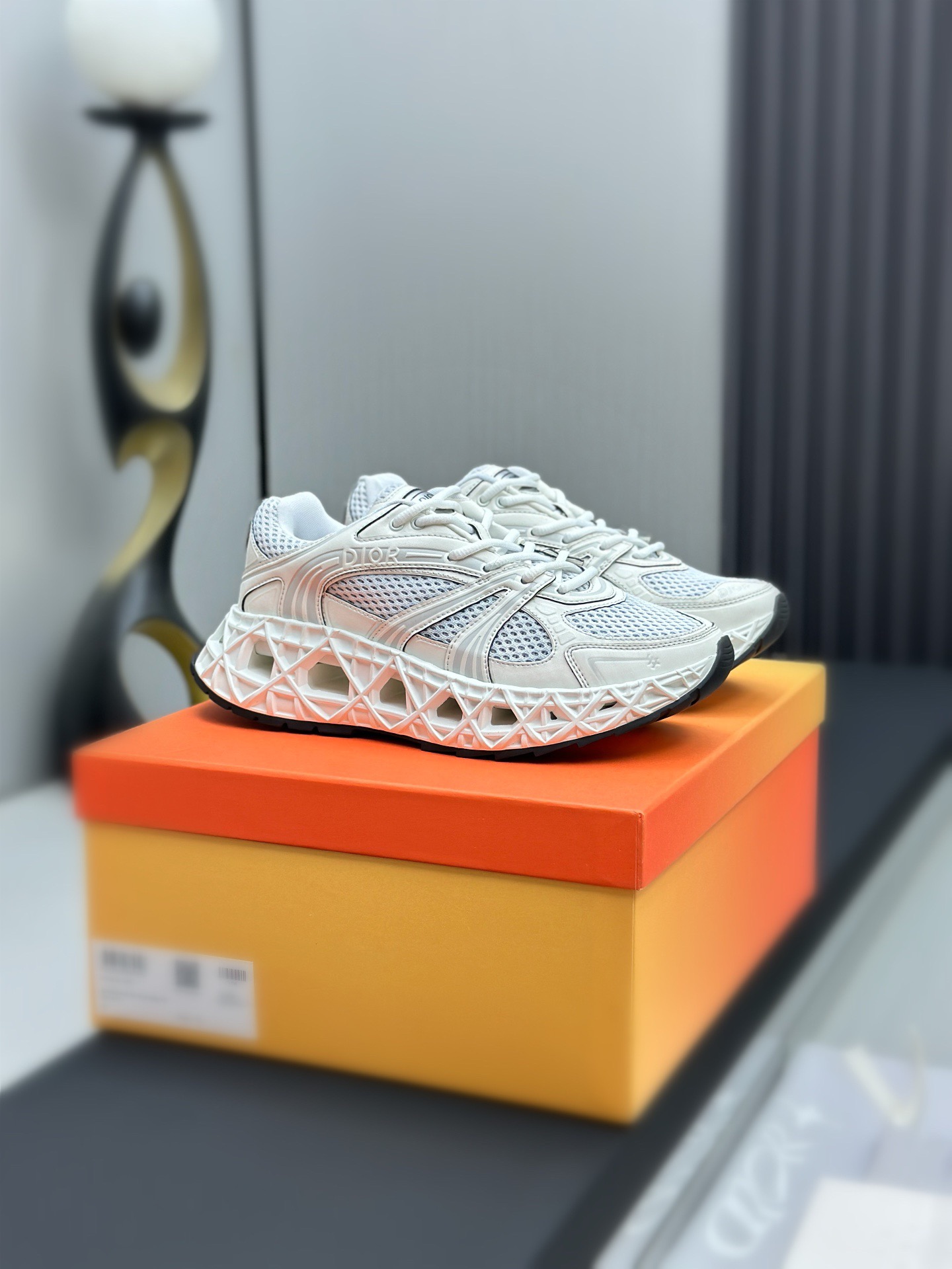 Men D*ior Top Sneaker（）