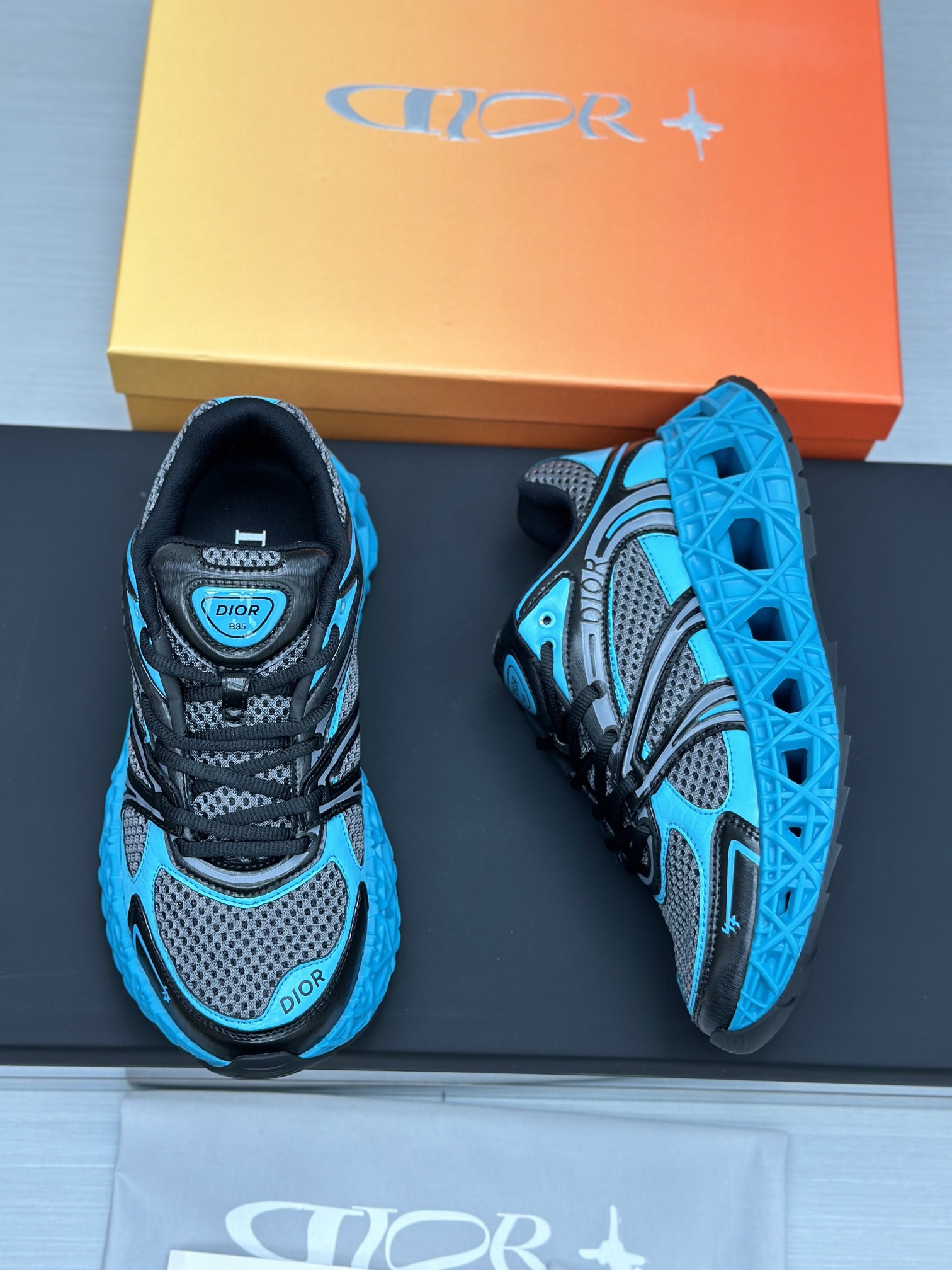 Men D*ior Top Sneaker（）