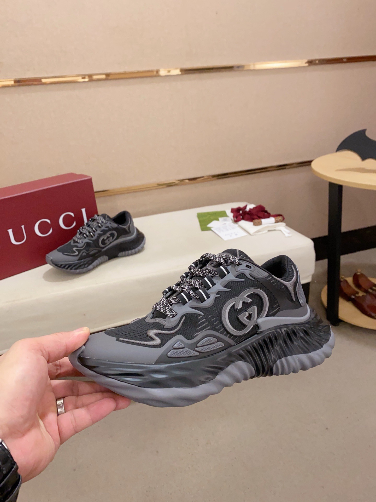 Men Women G*ucci Top Sneaker