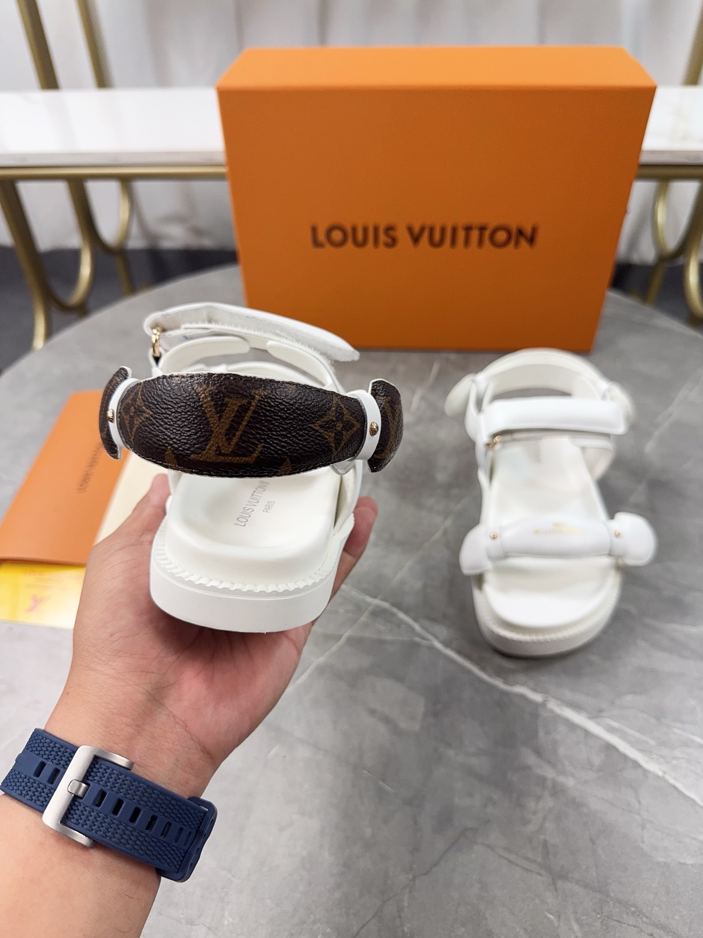 Women L*ouis V*uitton Top Sandals