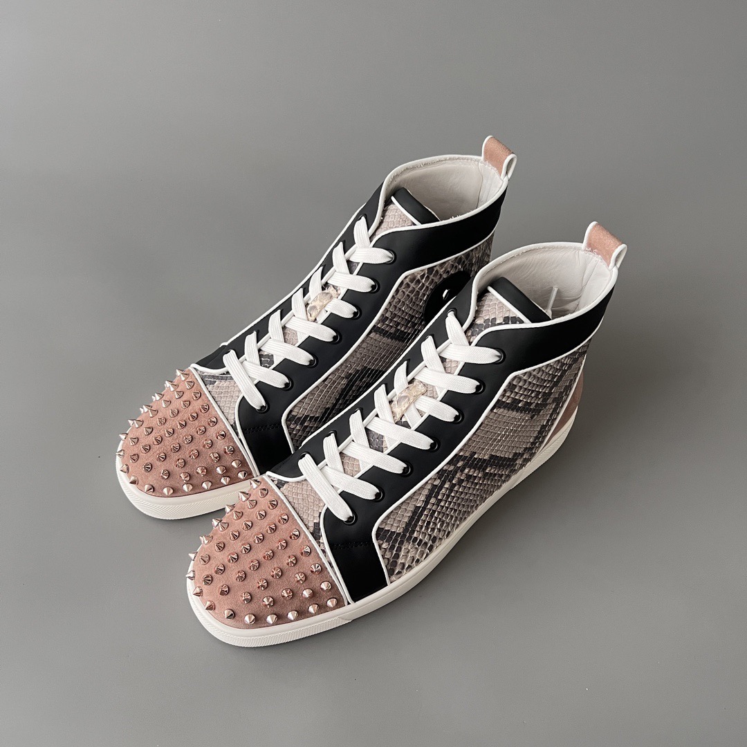 C*hristian ·Louboutin men women TOP sneakers